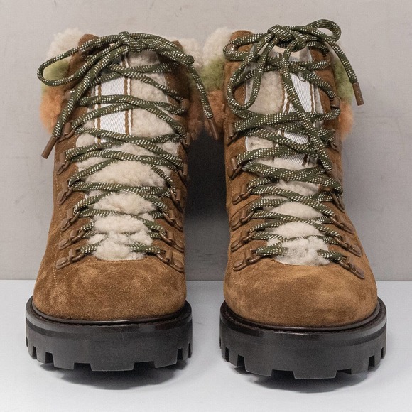 Jimmy Choo Eshe Flat Shearling Booties Size 6.5 US (36.5 EU) - Picture 6 of 8